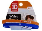 1D One Direction Wrist Band 2 Pack Louis