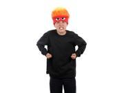 Inside Out Anger Beanie Costume Hat Unisize