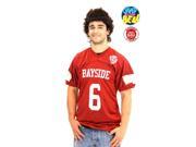 Saved By The Bell Slater Jersey Mullet Costume Wig Set Adult X Large
