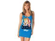 Sexy Rice Krispies Crackle Blue Tank Dress Costume Adult Small