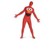 Sesame Street Elmo Bodysuit Teen Adult Costume 42 46