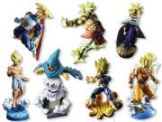 Dragonball Z Capsule Neo Super Soldier Trading Figure Set Of 7