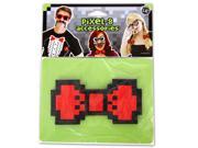 Pixel 8 Costume Bow Tie Adult Red One Size