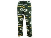 Green Bay Packers NFL Facade Men s Fleece Lounge Pants Small