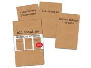 Narcissist Set of 3 Notebooks