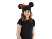Disney Minnie Knit Beanie Costume Hat Child One Size