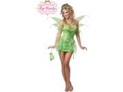 Sexy Tinkerbell Fairy Dress Costume Adult Medium 8 10