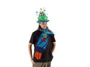 Party Celebration Cake Adult Green Adult Costume Hat One Size