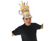 Happy Beer Day Novelty Costume Hat Adult One Size