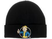 Fallout Vault Boy Black Cuff Beanie