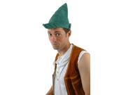 Robin Hood Kelly Green Adult Hat Costume Accessory One Size
