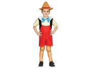 Wooden Boy Costume Toddler Small