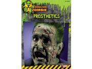 Biohazard Zombie Costume Makeup Facial Prosthetics One Size