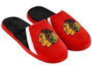 Chicago Blackhawks NHL Swoop Logo Slide Slippers Large