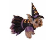 Witch Dog Cat Pet Costume Medium Large