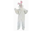 Plush Funny Bunny Costume Adult Standard