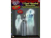 Giant Ghostly Spirits Halloween Party Wall Decoration One Size