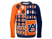 Auburn Busy Block NCAA Ugly Sweater X Large