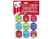Ugly Sweater Drink Markers Set of 12