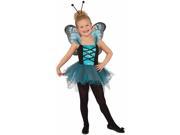 Fluttery Blue Butterfly Costume Child Small