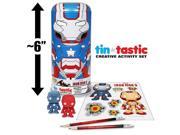 Marvel Iron Man 6 Patriot Collector Tin Activity Set