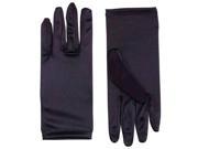 Black 9 Satin Gloves