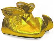 Christmas Elf Cloth Costume Shoes Gold One Size Fits Most
