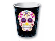Day Of The Dead Cups 9 Oz Pack of 8