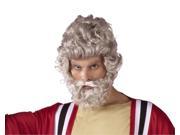 Moses Wig And Beard Costume Accessory Set Adult One Size