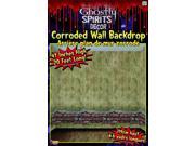 20 x 4 Corroded Wall Backdrop Halloween Party Decoration One Size