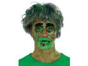Biohazard Transparent Mask Adult Male Costume Accessory One Size