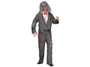 Zombie Groom Costume Adult Men Standard