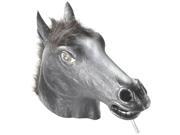 Deluxe Black Latex Horse Mask
