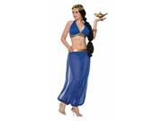 Desert Princess Blue Belly Dancer Costume Top Adult Women Standard