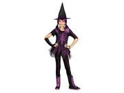 Skele Witch Girl Costume Child Large