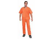 Orange Prisoner Costume Adult Men Standard