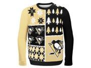 Pittsburgh Penguins NHL Busy Block Ugly Sweater Large