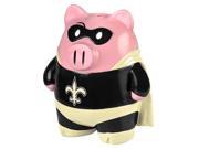NFL 8 Team Superhero Piggy Bank New Orleans Saints