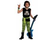 Rock Star Dude Costume Child Small