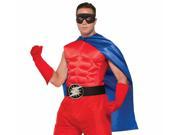 Superhero Blue Costume Cape Adult