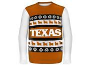 Texas Wordmark NCAA Ugly Sweater Large