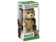 Ted 2 Funko Wacky Wobbler Bobble Head Talking Ted Rated R