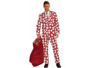 Santa Claus Adult Costume Business Suit Standard