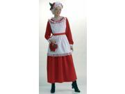 Mrs. Claus Christmas Costume Adult One Size Fits Most