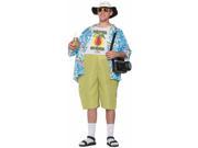 Tropical Tourist Costume Adult Men Standard