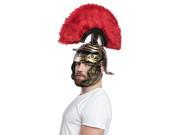 Super Deluxe Roman Costume Helmet Gold Adult Men