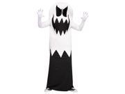 White Floating Ghost Costume Adult Standard