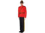 Royal Canadian Mountie Police Adult Costume