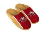 San Francisco 49ers 2016 NFL Adult Slide Slipper Large