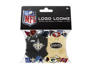 New Orleans Saints Logo NFL Loom Bandz Filler Pack